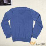 Boy's V Neck Pullover Sweater With Reverse Linking Design thumbnail-2