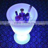New Design Wineglass Shape Plastic Luminous Led Ice Bucket/Bar Wine Ice Bucket thumbnail-6