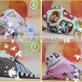 Trangle Cotton Silicone Baby Bib Wholesale thumbnail-3