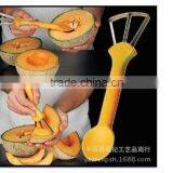 CY164 Watermelon Melon Fruit Baller Kitchen Fruit Salad Decration Graver Ice Cream Scoop DIY Fruits Tools thumbnail-1