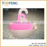 Plastic Bathroom Shower Caddy With Hook/ Plastic Bathing Storage Box With Hook/Hanging Bathroom Shower Caddy thumbnail-2