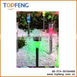 Solar Garden Light Solar Power Path Lights LED Garden Stake Light Lawn Stainless Steel Spot Lamp for Outdoor Set of 10 thumbnail-4