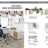 Poor Office Desk Office Table Computer Desk Laptop Table With Movable Drawers thumbnail-3