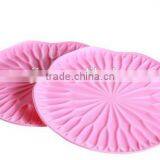 Anti-Slip Round Lotus Leaf Cup Mats Coasters thumbnail-2