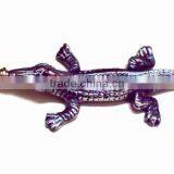 Decorative Crocodile Paperweight Cum Magnifying Glass, Decoration Desktop Magnifying Glass, Dcorative Paper Weight thumbnail-2