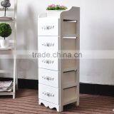 White Color High Grade Modern Wooden Storage Cabinet thumbnail-3