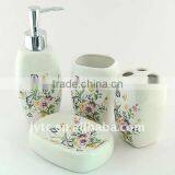 4 Pcs Ceramic Bath Accessory thumbnail-2