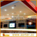 14mm Octagon Beads String Strands Glass Crystal Curtain for Indoor Decoration thumbnail-2