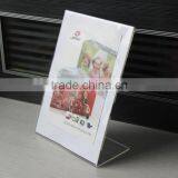 Custom Made Acrylic Acrylic Slanted Sign Holder With Suction Cups thumbnail-6
