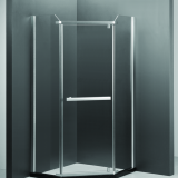 Classical Simple Diamond Pivot Shower Enclosure thumbnail-1