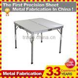 Aluminum Folding Portable Picnic Camping Set Table and Chairs thumbnail-2