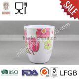 Big Belly Melamine Cup Mug /water and Coffe thumbnail-1