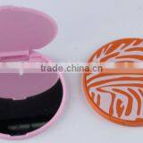 Plastic Round Folding Single Mirror Pocket Mirror thumbnail-1