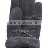 Cow Split Leather Roping Gloves/Outdoor Gloves for Fast Roping thumbnail-2