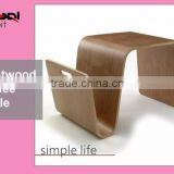 Home Furniture Storage End Table With Drawer Wooden Side Table thumbnail-3