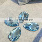 Water Drop Silver Back Sew on Crystal Stone Crystal Rhinestone for Garment Accessory thumbnail-1