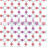 Super Soft Geometric Design Screen Stamped Micro Plush Mink Royal Blanket