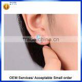 Factory Price Good Quality Halo Designs Earring 925 Sterling Silver AAA Clear CZ Stud Earrings thumbnail-4