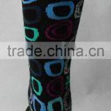 Make Your Own Happy Wholesale Custom Girl Tube Socks thumbnail-4