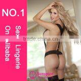 2015newest Style Lingerie Copyright Nylon Japan Pantyhose Wholesale Hot Sexi Images for Girls Sexy Garter Set thumbnail-2
