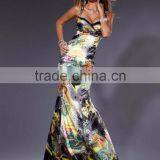 Printed Evening Dresses thumbnail-3