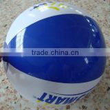 blue&white panels inflatable pvc ball