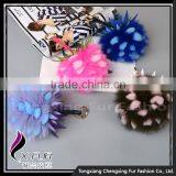 CX-R-47 Cheap Fancy Rabbit Fur Ball Key Chain Key Ring Hand Bag Decorative thumbnail-1