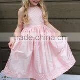 New Model 8 Years Dress Design Hand Made Girl Dress thumbnail-2