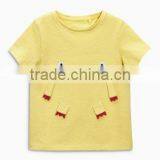 New Fashion Blank Crop Tops Wholesale Cheap Embroidery Designs Grils Tops thumbnail-1