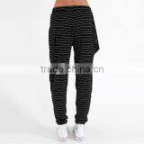 Striped Stylish Women Joggers Long Harem Pants Casual Loose Pants thumbnail-2