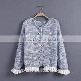 Western Style Sweater Coat Cardigan Sweater thumbnail-1