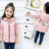 Zm40657b Spring Children Batwing Sleeve Clothes China Cotton Wind Coat Jacket thumbnail-4