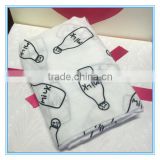 Baby Muslin swaddle breathable baby blanket