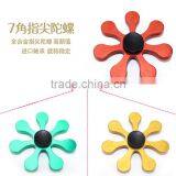 2017 Hot New Product Triangle Plastic Fidget Toy Skate Bearings Finger Fidget Spinner For Kids For People thumbnail-2