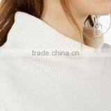 Women's Autumn Fitted Lace Bottom Long Knittting Turtleneck Sweater Tops With Lowest Price thumbnail-5