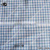 New Fabric Scottish Check Pattern Fabric 4x4mm Light Blue Color Pure Cotton Fabric thumbnail-1