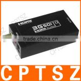 ZHQ-02 MINI 3G SDI to HDMI AV Sync Output HD Converter - Black