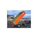 Agricultural Four Wheel Trailer Made in China thumbnail-1