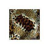 100% Polyester Silk Screen Printed Fabric