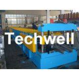 0.8 - 1.5mm Steel Metal Floor Decking Sheet Roll Forming Machine For Roof Floor Deck