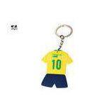 Specialized PVC Key Ring With Custom Sport T - Shirt And Number