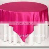 Satin Fabric Table Overlay Wedding Satin Overlay Cheap Round Table Overlay Decorative Satin Table Overlay