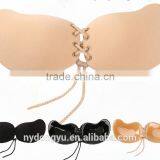 Women Pushup Silicon Bra /dido r Drawstring Silicon Bra