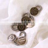 6 Pack Spring Button Extender on Jeans Pants/Waistband/Collar/Trousers/Shirt Elastic Sretch Button Expander 2017 thumbnail-6