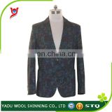 Custom tailored suits / flower printing new design men suit / modern suits for men
