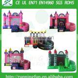 Hot Sale Commercial Grade PVC Tarpaulin Brand New Inflatable Bouncy Castle With Slide thumbnail-1