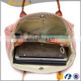 CR New Business Ideas Europe Most Popular Items Simple Style Ladies Leather Handbag Pink Color pu Tote Bag Custom thumbnail-6