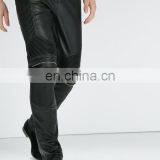 Moter Biker Leather Pants - Men Leather Pants - Sheep Leather Pants - pu Women Leather Pants -ladies Pu Leather Pants thumbnail-3