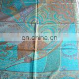 Hand Embroidered Designer fashion chiffon shawl