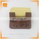 Custom Wholesale Debossed Logo Genuine Leather Label for Jeans Trousers thumbnail-5